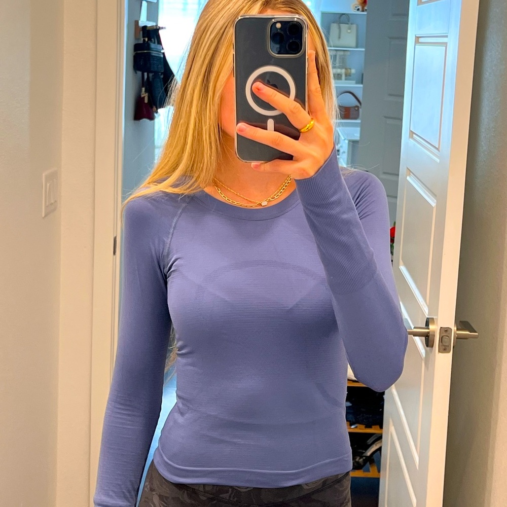 Lululemon Swiftly Tech Long sleeve 2.0 - Oasis Blue